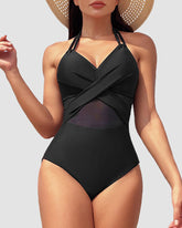 LilyLove® High Waisted Tummy Control One Piece Swimsuit