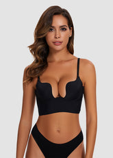 Low Cut U-Shaped Backless Bra