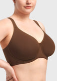 Soft Plus Size Full Coverage Unlined Minimizer Bra
