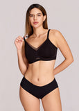 Comfort Mesh Crossover Wireless Bra