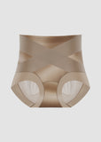 High-Waist Cross Compression Shaping Panties (6 Pack)