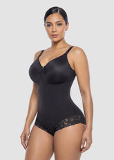 Front Zip Sculpting Bodysuit