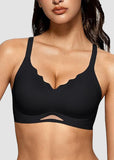 Seamless Soft Comfort Wireless Mesh Bra