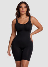 Tummy Control Butt Lifter Faja Bodysuit – Back Support Shapewear