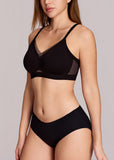 Comfort Mesh Crossover Wireless Bra