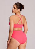 Ruched Tummy Control Bikini Set