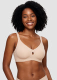 Invisible Jelly Lift Bra with Breathable Water Drop Hollow