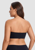 Front Closure No-Slip Supportive Fit Strapless Bra