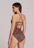 Twist Front Sculpting Shapewear Swimsuit