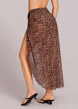 Lightweight Breathable Mesh Sarong Cover-Up