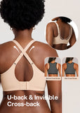 Invisible Jelly Lift Bra with Breathable Water Drop Hollow