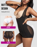 Open Bust Cross Compression Body Shaper