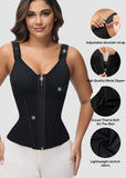 Double-Layer Tummy Control Waist Shaper Girdle With Bra