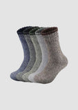 Men's Thermal Terry Loop Socks - 5 Pairs