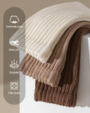 Cozy Ribbed Slouch Crew Socks