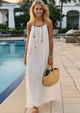Elegant Backless Cami Dress