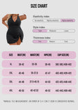 Plus Size Tummy Control Knot Detailed Swimdress