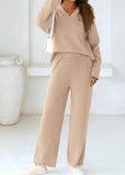 Teddy 2-Piece V-Neck Lounge Set