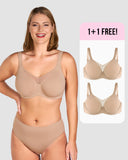 BOGO🔥Mesh Cooling Full Coverage Minimizer Bra