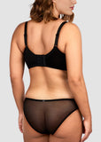 BOGOš„Unlined Mesh Full Coverage Lace Minimizer Bra