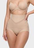 V-Shaped Tummy-Control Sculpting Briefs Multipack