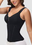 Double-Layer Tummy Control Waist Shaper Girdle With Bra