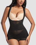 Open Bust Cross Compression Body Shaper