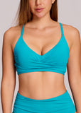 Ruched Tummy Control Bikini Set