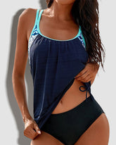 LilyLove® Two Piece Solid Color Swimsuit