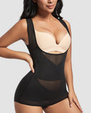 Open Bust Cross Compression Body Shaper
