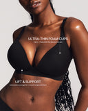 Comfort Wireless Deep V Plunge Bra