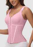 Double-Layer Tummy Control Waist Shaper Girdle With Bra