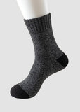 Men's Thermal Terry Loop Socks - 5 Pairs