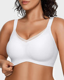 Smoothing Full Coverage Mesh Wireless Bra
