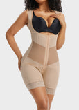 PowerMesh Double-Layer Open Bust Full Body Shaper