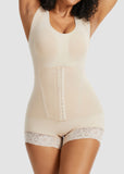 PowerMesh Double-Layer Tummy Control Bodysuit Shapewear