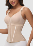 Double-Layer Tummy Control Waist Shaper Girdle With Bra