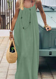 Elegant Backless Cami Dress