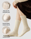 Cozy Ribbed Slouch Crew Socks