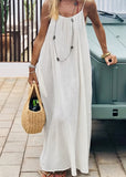 Elegant Backless Cami Dress