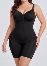 Seamless Tummy Control Zipper Bodysuit