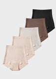 Seamless Tummy-Control Butt-Lift Briefs (5-Pack)