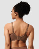BOGOš„Unlined Mesh Full Coverage Lace Minimizer Bra