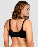 BOGOš„Unlined Mesh Full Coverage Lace Minimizer Bra