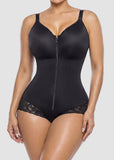 Front Zip Sculpting Bodysuit