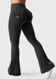 Y2K High-Waisted Cargo Leggings with Butt-Lifting Fit & Pockets