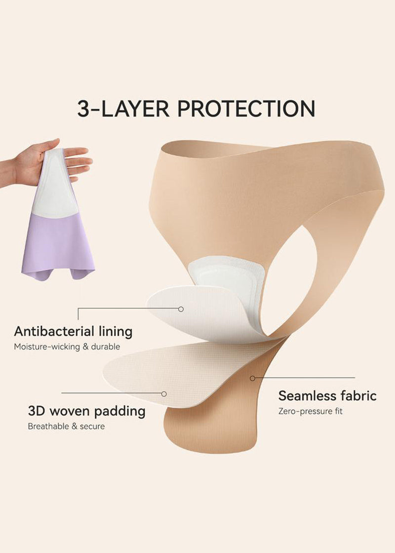 Seamless Camel Toe Cover Thongs (5 PACK)