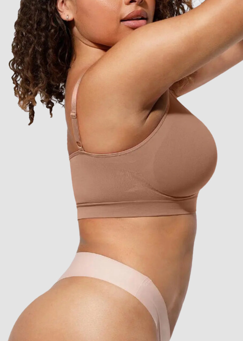 Full Coverage Comfort Wireless Sculpt Bra (2 Pcs)