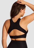 Front Closure Cross-Back Wireless Posture Bra