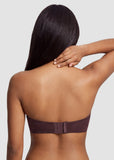 Stay-Put Strapless Lace Push Up Bra